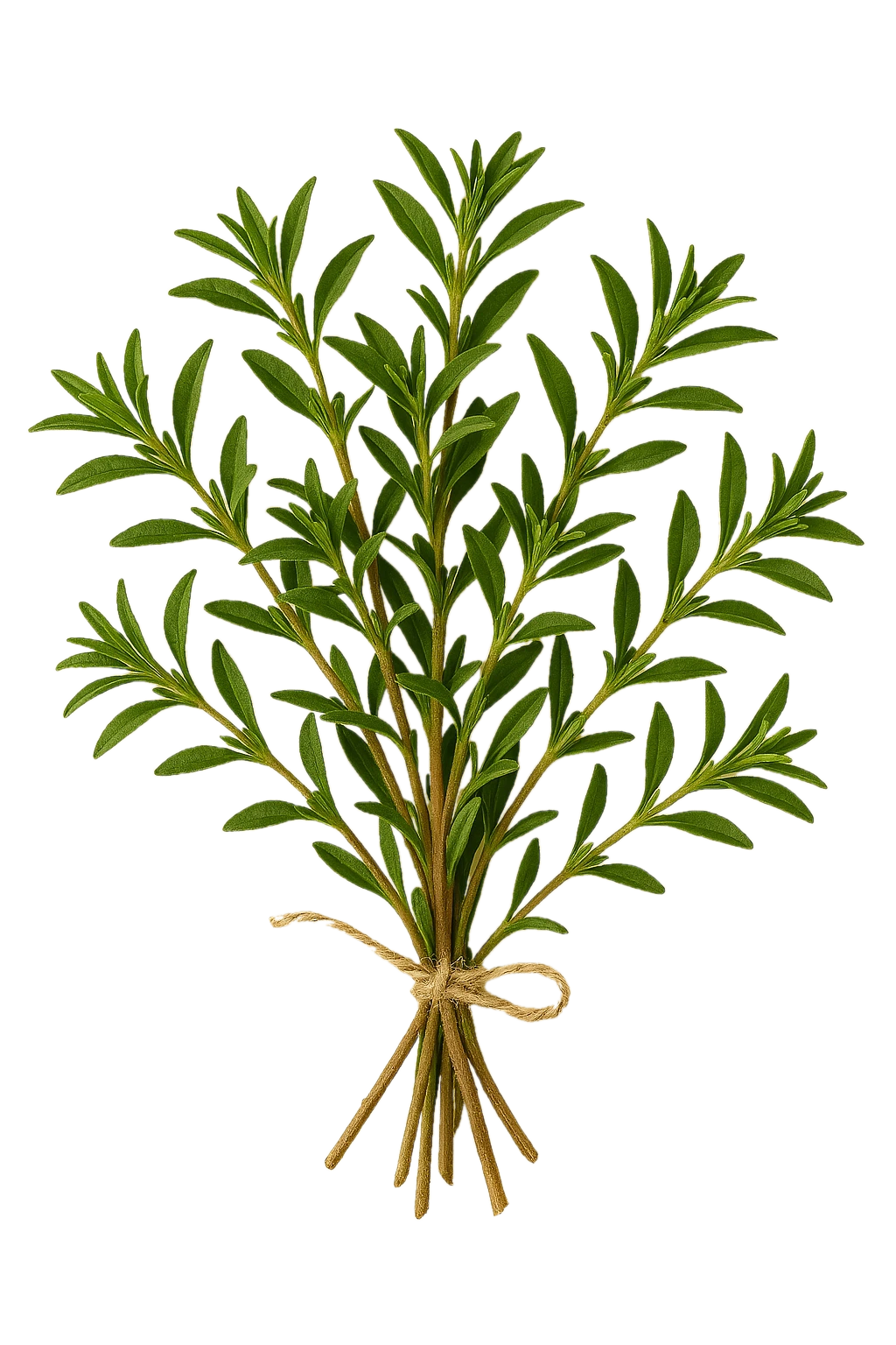 Fresca ramillete de romero orgánico para cocina saludable y remedios naturales, cultivo ecológico, ideal para infusiones y aromatizar alimentos, en un entorno sostenible y natural.