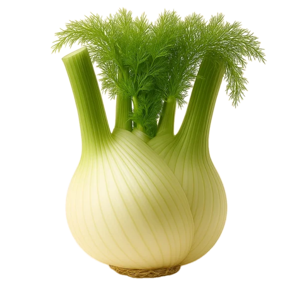 Fleek de hinojo fresco y saludable en una vasija, ideal para cocina saludable y dietas vegetarianas.