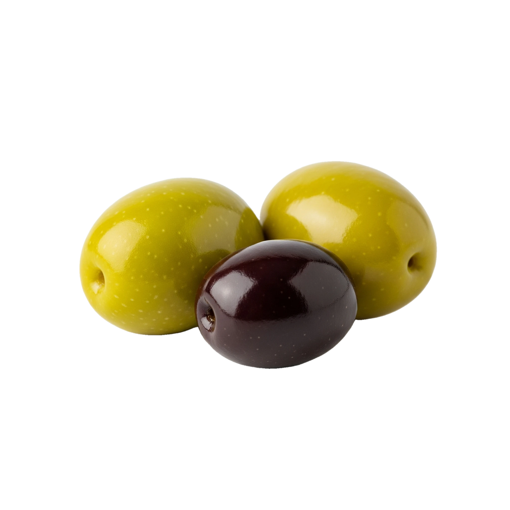 Aceitunas verdes y negras orgánicas, variedad saludable y nutritiva, ideales para aperitivos, ensaladas y tapas, cultivadas con métodos ecológicos en Huerto.Bio.