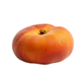 Manzana de color amarillo y rojo en fondo blanco, saludable y natural, fruta ecológica, cultivo orgánico, huerto.bio.