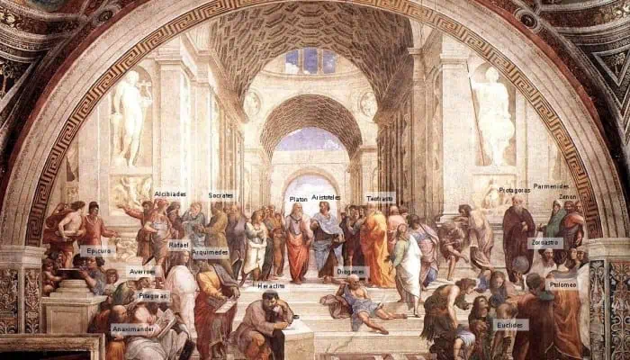 Aristóteles y los cuatro elementos