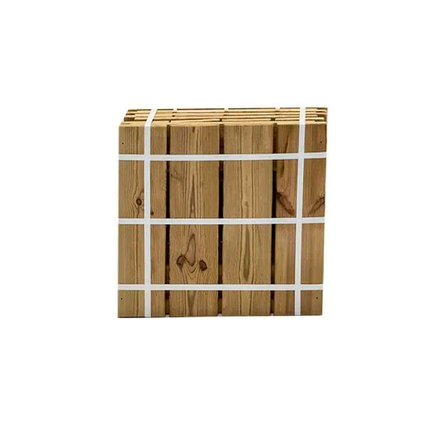 Madera para huerto urbano, kit de madera natural para jardinería ecológica, soporte de cultivo en espacios pequeños, ideal para agricultura urbana y compostaje.