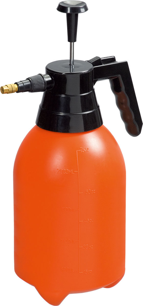 Spray manual para agricultura ecológica, útil para huertos y jardines ecológicos.
