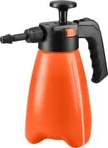 Pulverizador de jardín con capacidad ajustable para cuidado de plantas y huertos ecológicos.